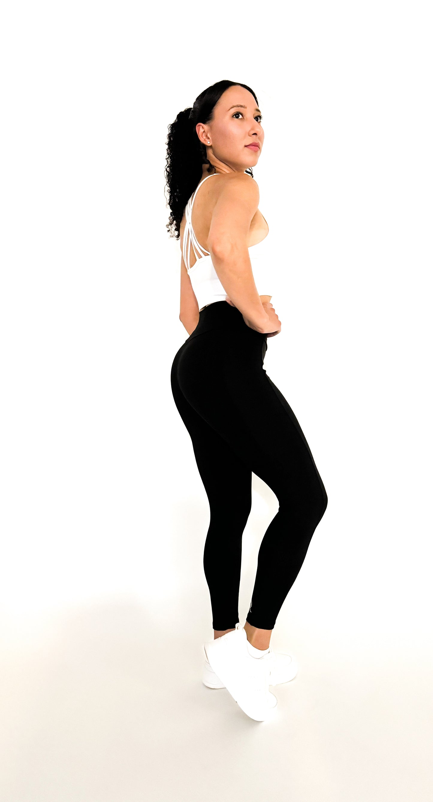 black leggings